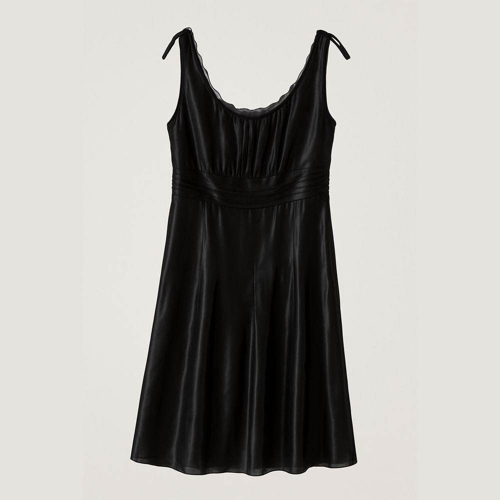 Sigrid Olson silk, Sleeveless, pleated, lined party Dress size 6